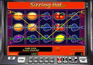 Sizzling Hot Slot - Free Spins and no Deposit